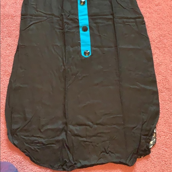 Pakistan Linen 2 Piece Black Outfit - Picture 3 of 6